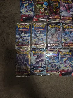 Pokemon Trading Card Game booster packs Opened Read Description - Image 3