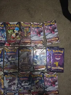 Pokemon Trading Card Game booster packs Opened Read Description - Image 5