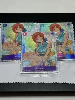O-Nami (Illustration Box Vol.1) OP05-062 Sealed One Piece Promo Card NM English - Image 1