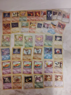 Lot of 42 First Edition Team Rocket Pokemon Cards. LP-HP - Image 1