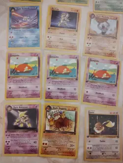 Lot of 42 First Edition Team Rocket Pokemon Cards. LP-HP - Image 2