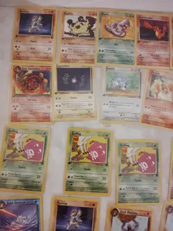 Lot of 42 First Edition Team Rocket Pokemon Cards. LP-HP - Image 5