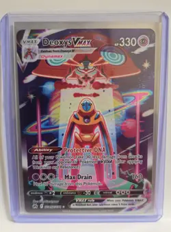Pokemon Card Deoxys VMAX GG45/GG70 Crown Zenith Galarian Gallery - Image 1