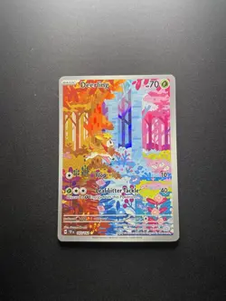 Pokemon TCG Deerling Card IR Temporal Forces 165/162 Near Mint Condition - Image 1