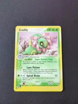 Pokemon TCG Cradily Holo Rare Sandstorm Card 3/100 LP - Image 1