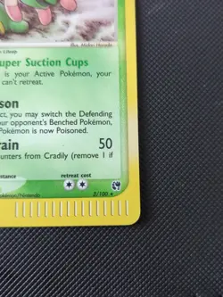 Pokemon TCG Cradily Holo Rare Sandstorm Card 3/100 LP - Image 5
