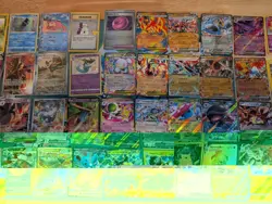 Pokemon Mixed Card Lot - Graded + Illustration Rares + EX + Full Arts + Jumbo NM - Image 2