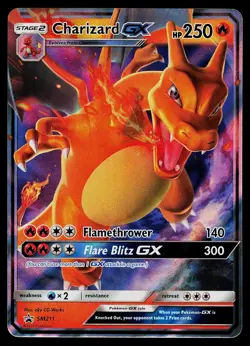Pokemon Card - Charizard GX Black Star Promo SM211 Holo - Image 1
