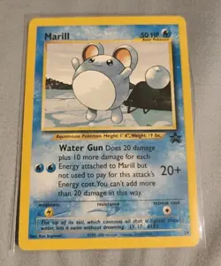 Pokemon TCG Marill 29/53 Wotc Promo Regular Card NM/LP - Image 1