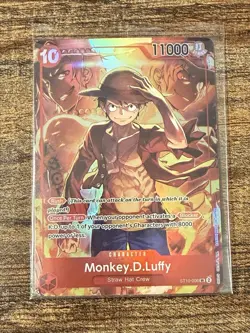 *sealed* Monkey.D.Luffy ST10-006 One Piece Promotion Cards Foil - Image 1