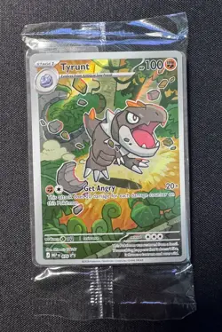 Tyrunt 070 Promo Card SEALED Prefect Order Etb Promo Full Art NM - Image 1