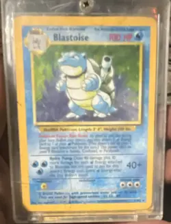 Blastoise Base Set Holo Rare 2/102 Wizards of the Coast 1999 Pokemon TCG Card - Image 1