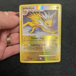 Jolteon 23/100 PL Pokemon Cards Majestic Dawn Reverse Holo Rare - Image 1
