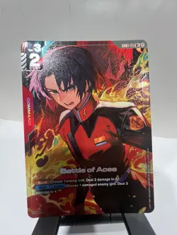 Gundam Card Game Newtype Rising GD01-111 R+ Battle of Aces Alt Art - Image 1