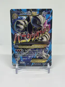 M Mewtwo EX 159/162 Breakthrough Full Art Pokemon Card - HP - Image 1