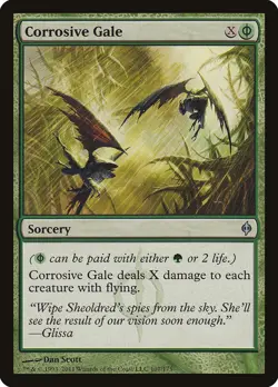 MTG Corrosive Gale ** New Phyrexia ** English - Image 1