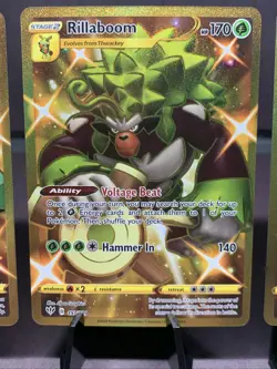 Pokemon TCG Gold Secret Rare 4 Card Full Art Holo Rare Lot - NM - Image 3