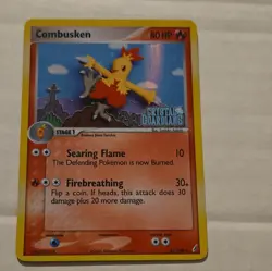 Pokemon Card TCG Combusken Reverse Holo Stamped EX Crystal Guardians 31/100 - NM - Image 1