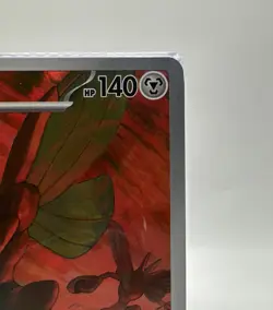 Scizor Pokemon TCG Sv03: Obsidian Flames Holo Illustration Rare Card 205/197 - Image 3