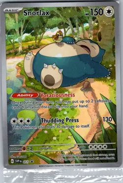 Sealed - Snorlax 051 SV: Scarlet & Violet Promo Cards - Pokemon Card - Image 1