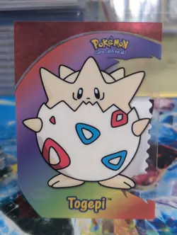 2000 Topps Pokemon TV Animation Clear Cards PC8 TOGEPI - NM 🔥 - Image 1