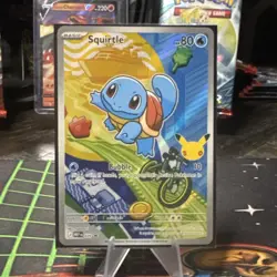 Pokemon Squirtle 80 HP Promo Card Mega Evolution Set English #039 - Image 1