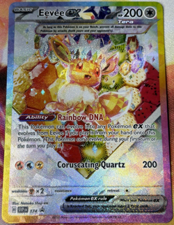 Eevee ex 174 SV: Scarlet & Violet Promo Cards Holo Promo Pokemon TCG NM - Image 1