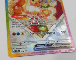 Eevee ex 174 SV: Scarlet & Violet Promo Cards Holo Promo Pokemon TCG NM - Image 3