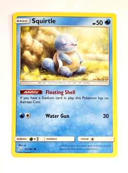 Squirtle - 22/181 - English - Sun and Moon - Team Up - Pokemon Card_50 - Image 1