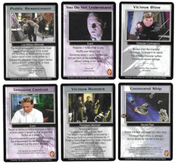 Babylon 5 The Great War CCG 1998 Lot of 34 cards! EX/NMT condition! - Image 3