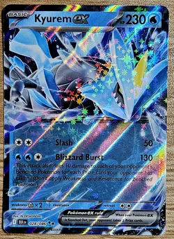 Kyurem ex #28 Double Rare Holo Pokemon Sv11B: Black Bolt TCG Card - Image 1