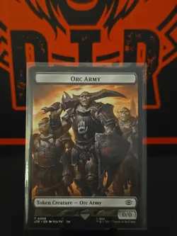 Orc Army Token (005) The Lord of the Rings: Tales of Middle-earth LTR MTG Magic - Image 1