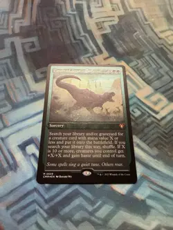 MTG Foil Etched Finale of Devastation NM Unplayed Commander Masters - Image 2
