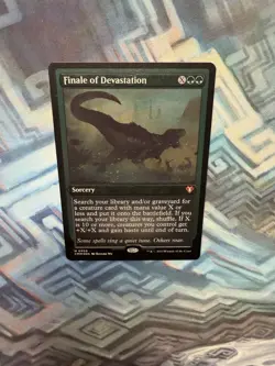 MTG Foil Etched Finale of Devastation NM Unplayed Commander Masters - Image 3