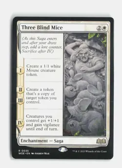 Three Blind Mice 35 Wilds of Eldraine MTG NM - Image 1