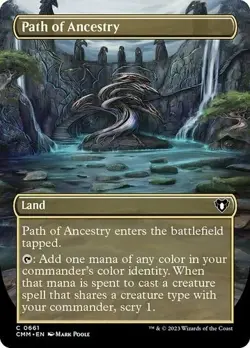 Path of Ancestry (Borderless) Commander Masters Regular - Image 1