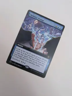 MTG - Memory Deluge (Extended Art) - Innistrad: Midnight Hunt NM/M Condition - Image 2
