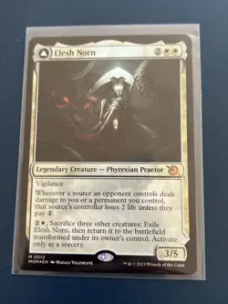 MTG Elesh Norn Foil The Argent Etchings March of the Machine 0012 Mythic - Image 1