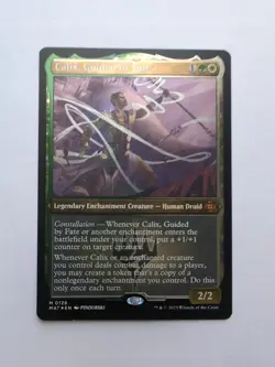 MTG Calix, Guided By Fate (MAT) March Of The Machine: The Aftermath Foil Etched - Image 1