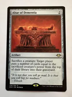Altar of Dementia R Modern Horizons 218 - Magic the Gathering TCG - Image 1