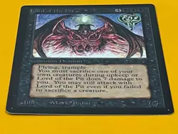MTG LORD OF THE PIT Beta (OldManMTG 012-129) - Image 5