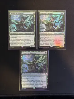 MTG Kamigawa: Neon Dynasty #213 Weaver of Harmony FOIL NM - Image 1