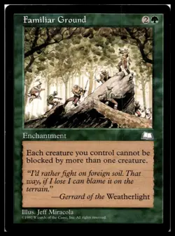 Familiar Ground Weatherlight Lightly played - Image 1