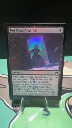 Not Dead After All 101 Common Wilds of Eldraine Magic: The Gathering Foil MP - Image 1