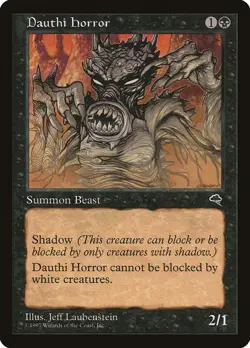 Tempest Dauthi Horror MTG Magic the Gathering NM - Image 1