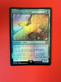 Traveling Chocobo Foil M FINAL FANTASY 210 NM - Image 1