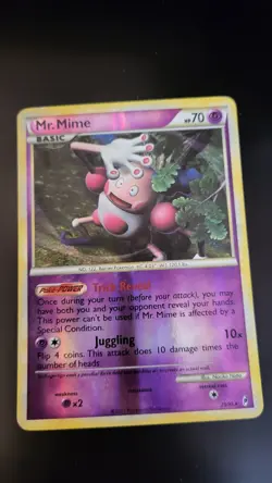 Pokemon TCG Mr. Mime Call of Legends 29/95 Reverse Holo Rare Basic HP70 LP - Image 1