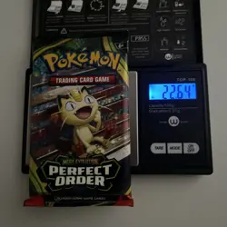 Very Heavy✅ 22.64g Perfect Order Booster Pack Sealed! PRE S&V Pokemon TCG ENG - Image 1