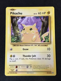2016 Pokemon Pikachu 35/108 Evolutions Regular - Image 1