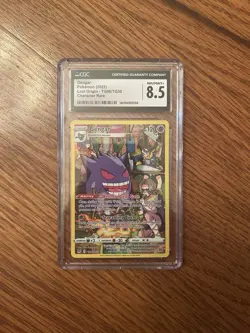 Pokemon Graded Card Lot Zeraora VSTAR, Koraidon ex, Psyduck, Gengar, Skarmory - Image 4